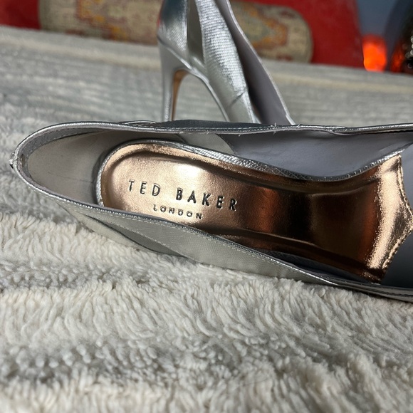 Ted Baker London Clancyl Exotic Mesh Heels NEW - Picture 4 of 11